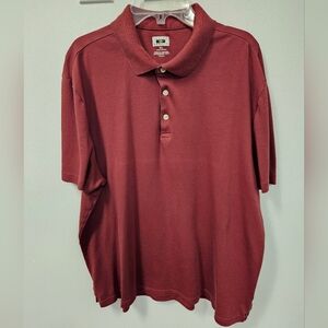 Men Burgundy Polo Tshirt